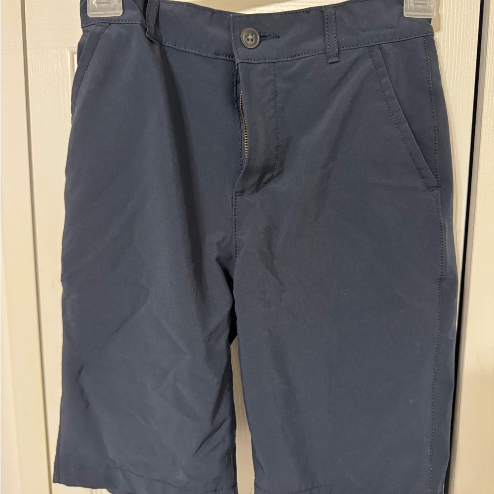 Boys Children’s Place Uniform Shorts,  Quick Dry Chino Navy, size 10
